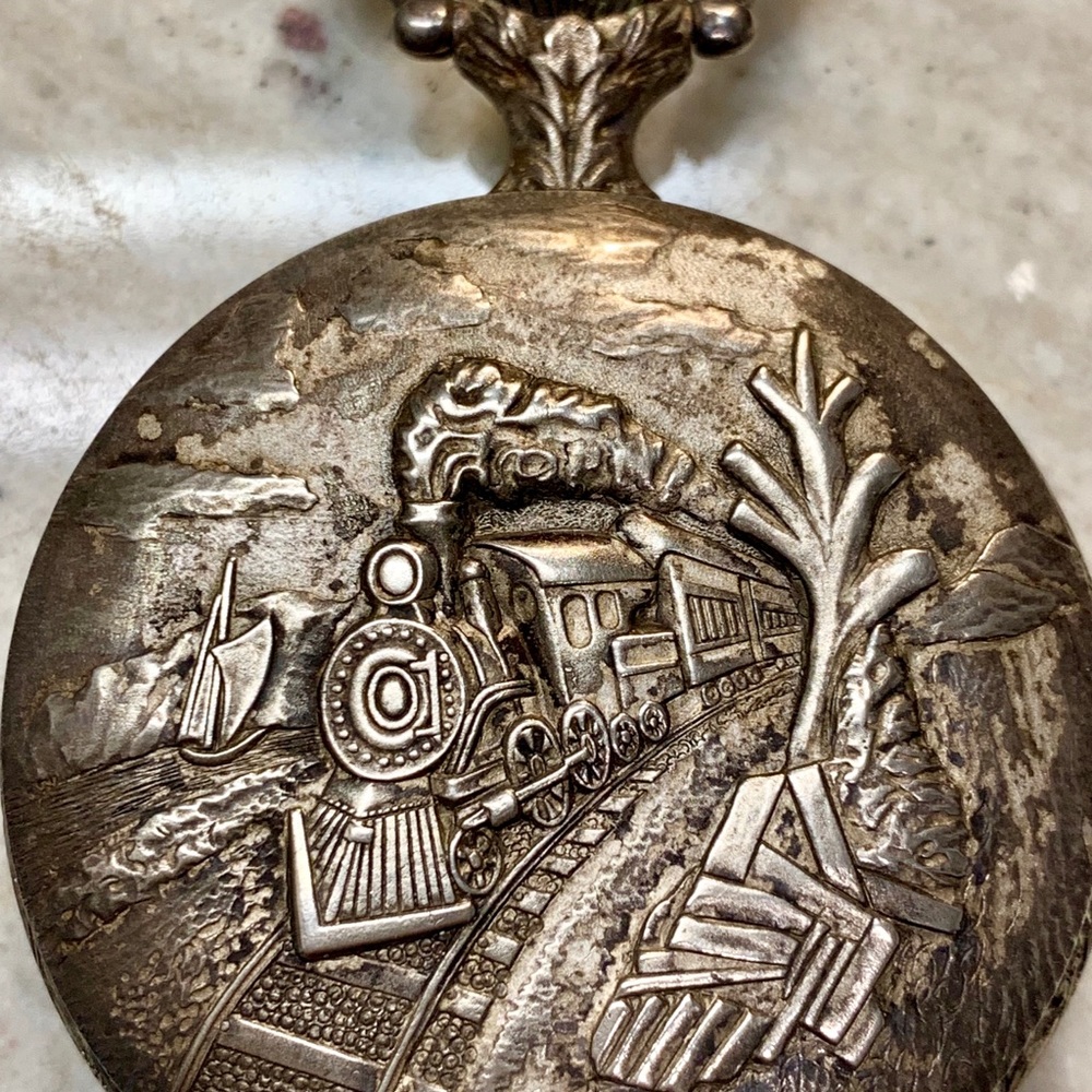 Westclox Silver Pocket Watch
